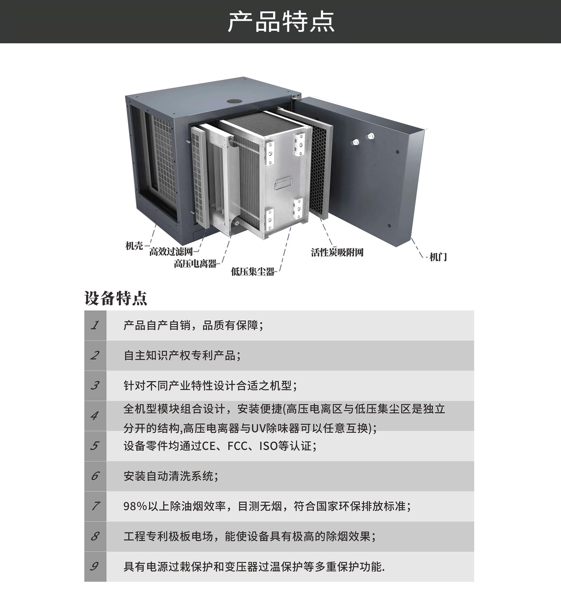 油煙凈化器，油煙凈化設(shè)備，油煙凈化機(jī)